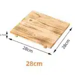 Wood Pot Holder Wooden Trivets Bowl Trivet Hot Stone pot Mat Korean Dolsot Plate Base Placemat Bibimbap Coaster Pan Dish