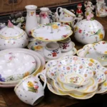 German Weibao Christmas tableware flat plate round cake mug teapot coffee cup soup salad