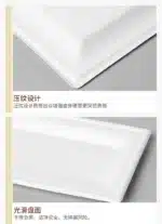 50pcs Degradable Square 6/8/10 Inch Disposable Paper Plate Thick Cake Tray for Baking Barbecue Party Tableware Fruit Snack
