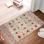 Anti-slip Bath Mat Bathroom Small Rug Shower Mat Home Decor Door Mat Kitchen Bedroom Entrance Room mats Morocco vintage