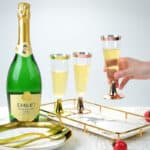 48PCS Disposable Red Wine Glass Plastic Champagne Flutes Glasses Cocktail Goblet Wedding Party Supplies Bar Drink Cups