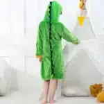 Blue Dinosaur Bath Robe for Boys 3 4 5 6 7 8 9 10 11 12 Years Shark Kids Bath Towel Robe Kigurumi Winter Baby Girls Bathrobe