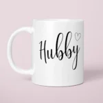 1Pcs Hubby/Wifey Mug Wedding Gift Couple's Accessories Coffee Cup Home Desktop Decoration Engagement Bride Groom Supplies Mr