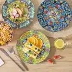 vancasso 6/12 Piece Porcelain Dinner Plates Crockery Breakfast Plate Set Scratch Resistant Flat Plates Dinnerware Set for 6