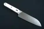 TWOSUN Chef knife 12.6 Inches 14C28N Blade White PP Plastic Handle Utility Kitchen Knives TS863 – close-up detail