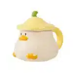 Cartoon Duck Mug Underglaze Color Mug Original Coffee Cups Ceramic Cup Drinkware Cute Mugs Cup for Tea Personalized Gift