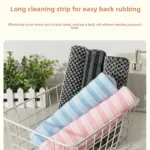 Washcloth for Shower Personal Care Bath Towel Northeast Mens Womens Exfoliating Silver Ion Multi Function Foaming Extra