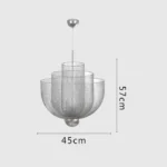 Netherland Moooi Designer LED Chandelier Lustre Minimalist Iron Pendant Light Room Decoration Loft Living Hanging Lamps