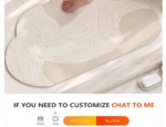 Bathroom Carpet Non-slip Strong Absorbent Floor Mats Home Decor Beige Stripes Bath Mat Toilet Entrance Area Rug Alfombra De