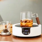 400ml heat-resistant Glass Tea Cup With Infuser Steeper And Lid Brewing Loose Leaf Tea Flower Tea Separation Tea Mug