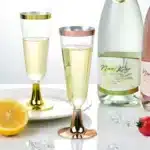 48PCS Disposable Red Wine Glass Plastic Champagne Flutes Glasses Cocktail Goblet Wedding Party Supplies Bar Drink Cups – top