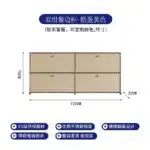 Modern Module Living Room Cabinet Stainless Steel TV Cabinet Storage Combination Sideboard Chest of Drawers Customizable
