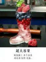 Creative Glass Boots Beer Glass Personalized Shoes Mugs Juice Cocktail Glass Whiskey Wate Mug Coffee Latte Cups Water