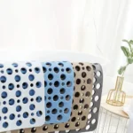 Shower Bath Mat Environmental Protection Tasteless TPE Toilet Household Bathtub Bathroom Hollow Hydrophobic Thicken AntiSlip