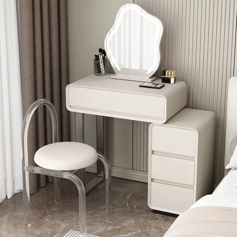 S4d9fb96672944fd88ae2c2bf5055d76dM-5.webp Modern minimalist vanity table with mirror and stool, wood construction, bedroom furniture
