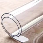Ultrathick Soft Glass Tablecloth Transparent PVC Table Cloth Waterproof Oil Proof Kitchen Dining Rectangular Table Cover