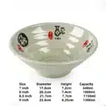 Melamine Noodle Bowl Household Plastic Tableware Restaurant Commercial Ramen Salad Bowl Thickened Not Easily Broken Soup