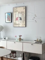 Modern Living Room Cabinet Modular Sideboard Storage Cabinets Combination TV Stand for Customizable Steel Frame Wood  Furniture - Image 44