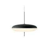 Modern LED UFO Pendant Lamp, Minimalist Designer Chandelier for Bar, Dining Room, Bedroom, Artistic Decor – top view