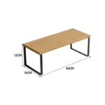 Simple Houseware Cabinet Organizer Shelf Kitchen Counter Shelves Kitchen Storage Spice Rack Stackable Metal and Engineered Wood - Image 11