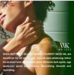 WK JALY Glow Booster Whitening Body Lotion, With Glutathione, Remove Dark Spots, Melanin, Even Skin Tone Cream for All Skin