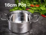 Small Hot Pot Special pot for induction cooker Self-service hotpot Single person mini One person pot Commercial soup pots - Image 10