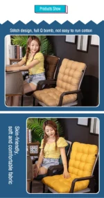 Solid Core Cushion Soft and Comfortable Office Chair Recliner Cushion Cojines Decorativos Para Sofá Cojines Decorativos – in