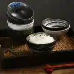 4.5inch Japanese Ceramic Rice Bowl Porcelain Dishes Pretty Restaurant Table Top items Soup Noodles Sauce Bowls Dinnerware