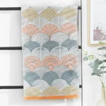 Cotton Gauze Hand Towel for Children and Adults, Face Towel, 35*75 cm, High Quality, 2 pcs, 3 pcs, 5 pcs – close-up detail