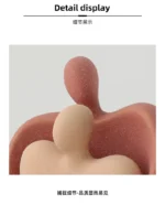 Nordic Morandi  Art Couple Statue Decoration Hom Ceramic Matte Couples Model Office Desk Decor Figurines for Living Room Gift - Image 15