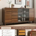 kitchen cabinet Furniture Sideboards Home Dining Room Dresser Mid-century Buffet Cabinet Kitchen Alacena Sideboard Cabinet - Image 13