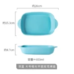 Bread Pan for Baking Tools and Accessories Oven Tray Kitchen Utensil Porcelain Dishes Cooking Utensils Bakeware Ceramic Pans Bar - Image 16