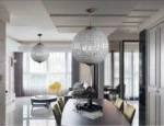 Vintage Crystal Pendant Light Luxury Copper Chandelier for Living Room Villa Dining Room Home Decoration Hanging Lamp – side