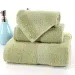6PCS / 3PCS Luxury Lace Embroidered Cotton Towel Set Bath Towels Face Towel Hand Towel Washcloths Quick Dry Soft Terry
