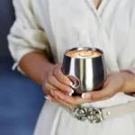 150ml 200ml Durable Coffee Mug Espresso Cup,Double Insulation 304 Stainless Steel coffe Cups Kitchen tools coffee
