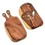 HEMU-Acacia Wood Bread Board, Wood Chopping Board, Western Style, Pizza, Sushi, Cutting Board, Cheese, Steak Tray, Wooden