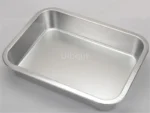 304 stainless steel plate tray rectangular square oven tray baking pot dish deep Japanese barbecue bbq cafeteria Storage trays - Image 31