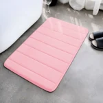 40*60CM Memory Foam Bath Mat, Quick Dry Super Soft Absorbent Bathroom Rug Non Slip, for Floor & Tub - Image 9