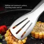 7/9/12 Inch Non-slip Food Tongs Stainless Steel BBQ Meat Salad Bread Clip Tong Barbecue Grill Buffet Clamp Kitchen Cooking