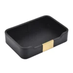 PU Leather Desk Organizer Tray for Key Wallet Electronics Storage box Office Desk Storage Organizer Watch Glasses Display