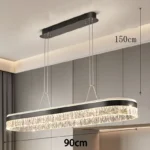 Nordic home decoration crystal chandelier restaurant chandelier chandelier ceiling lamp villa chandelier indoor lighting