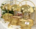 Goldoma buffet food warmer with chafing dish and hanging serving dishes