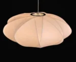 Modern Silk LED Pendant Lamp Denmark Designer Hanging Light for Living Room Hotel Restaurant Factory Direct High-End Home