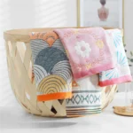 Cotton Gauze Hand Towel for Children and Adults, Face Towel, 35*75 cm, High Quality, 2 pcs, 3 pcs, 5 pcs – base detail