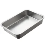 304 stainless steel plate tray rectangular square oven tray baking pot dish deep Japanese barbecue bbq cafeteria Storage trays - Image 2