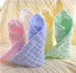 Baby Washcloths - Natural Cotton Baby Wipes - Soft Newborn Face Towel and Washcloth for Sensitive Skin, Registry as Shower,
