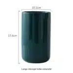 Ceramic Storage Canister Nordic Kitchen Utensil Holder for Spoons Spatulas Cooking Tools Organizer – angled view