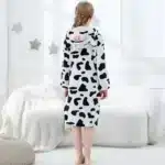 Blue Dinosaur Bath Robe for Boys 3 4 5 6 7 8 9 10 11 12 Years Shark Kids Bath Towel Robe Kigurumi Winter Baby Girls Bathrobe