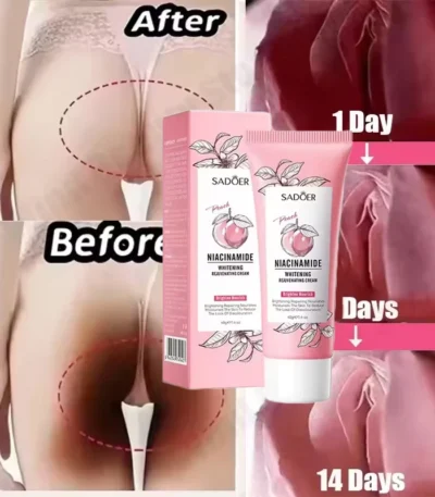 Body Whitening Cream Dark Skin Armpit Lightening Intimate Areas Underarm Bleaching Private Parts Whiten Cream Body Lotion