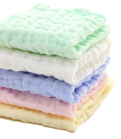Baby Washcloths - Natural Cotton Baby Wipes - Soft Newborn Face Towel and Washcloth for Sensitive Skin, Registry as Shower,